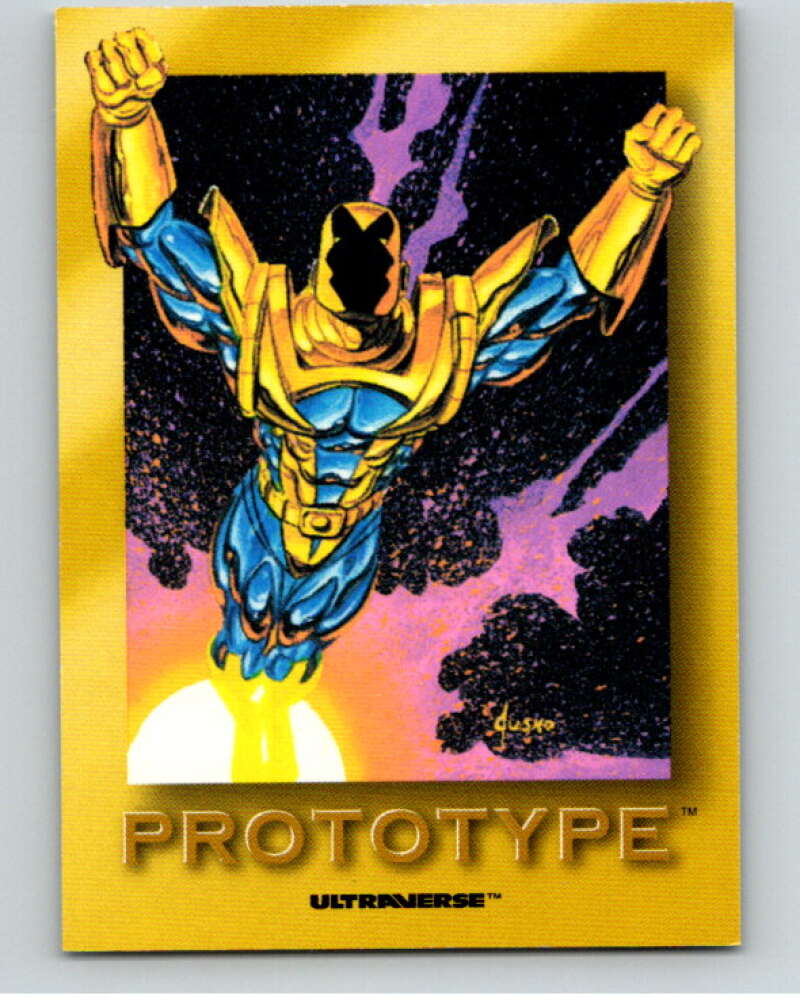 1993 Ultraverse Rookies #R7 Prototype V76547 Image 1