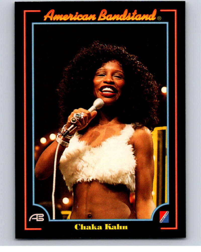 1993 American Bandstand #87 Chaka Kahn V76722 Image 1