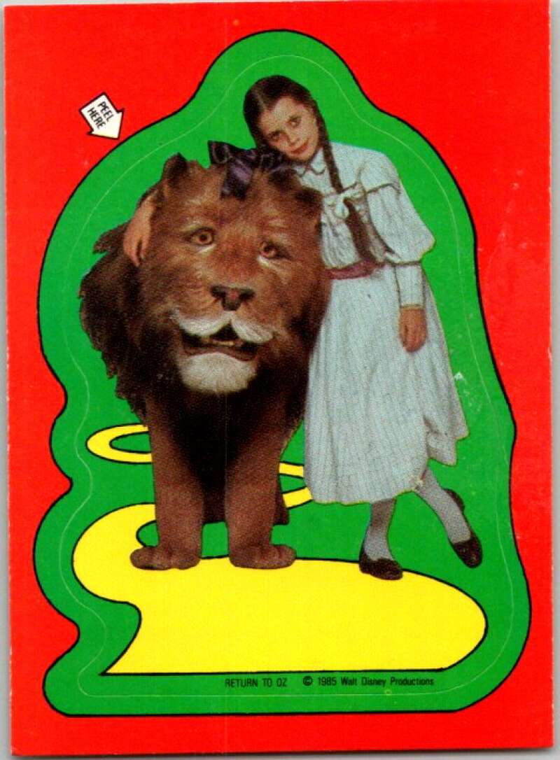 1985 Return to Oz Album Stickers #25 Sticker 25 V76770 Image 1