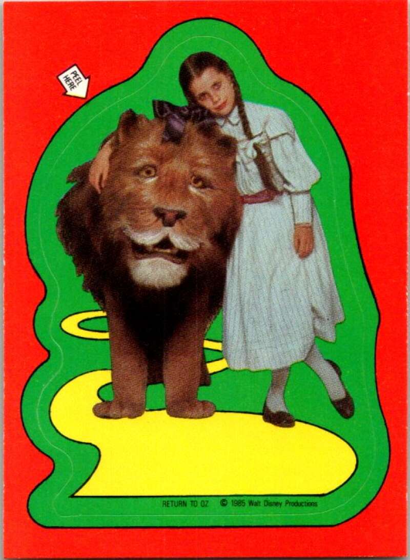 1985 Return to Oz Album Stickers #25 Sticker 25 V76772 Image 1
