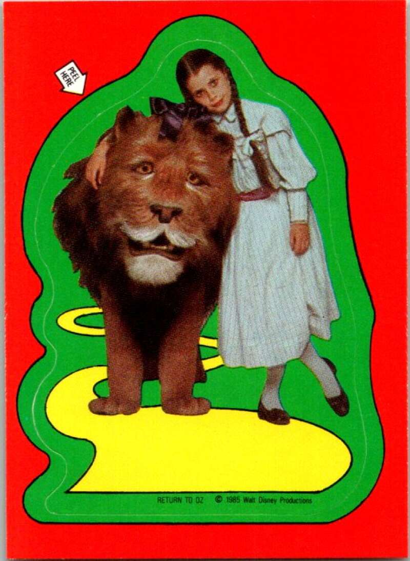 1985 Return to Oz Album Stickers #25 Sticker 25 V76773 Image 1