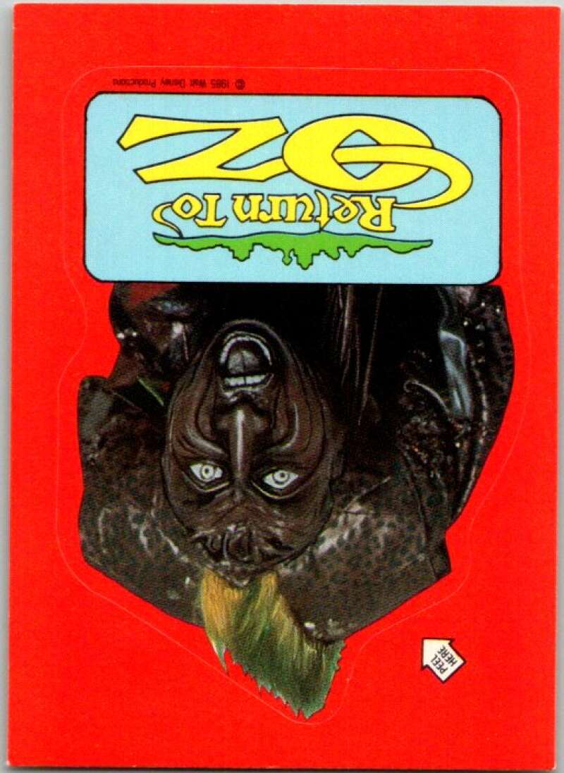 1985 Return to Oz Album Stickers #26 Sticker V76774 Image 1