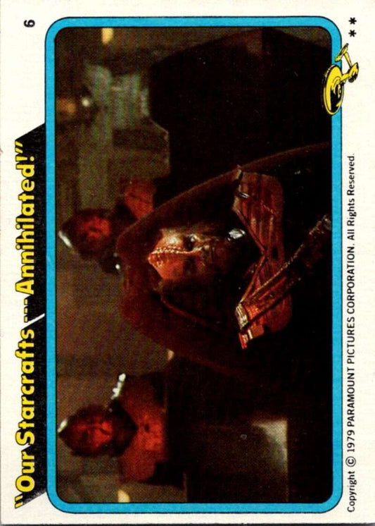 1979 Star Trek The Motion Picture #6 Our Starcrafts Annihilated V76799 Image 1