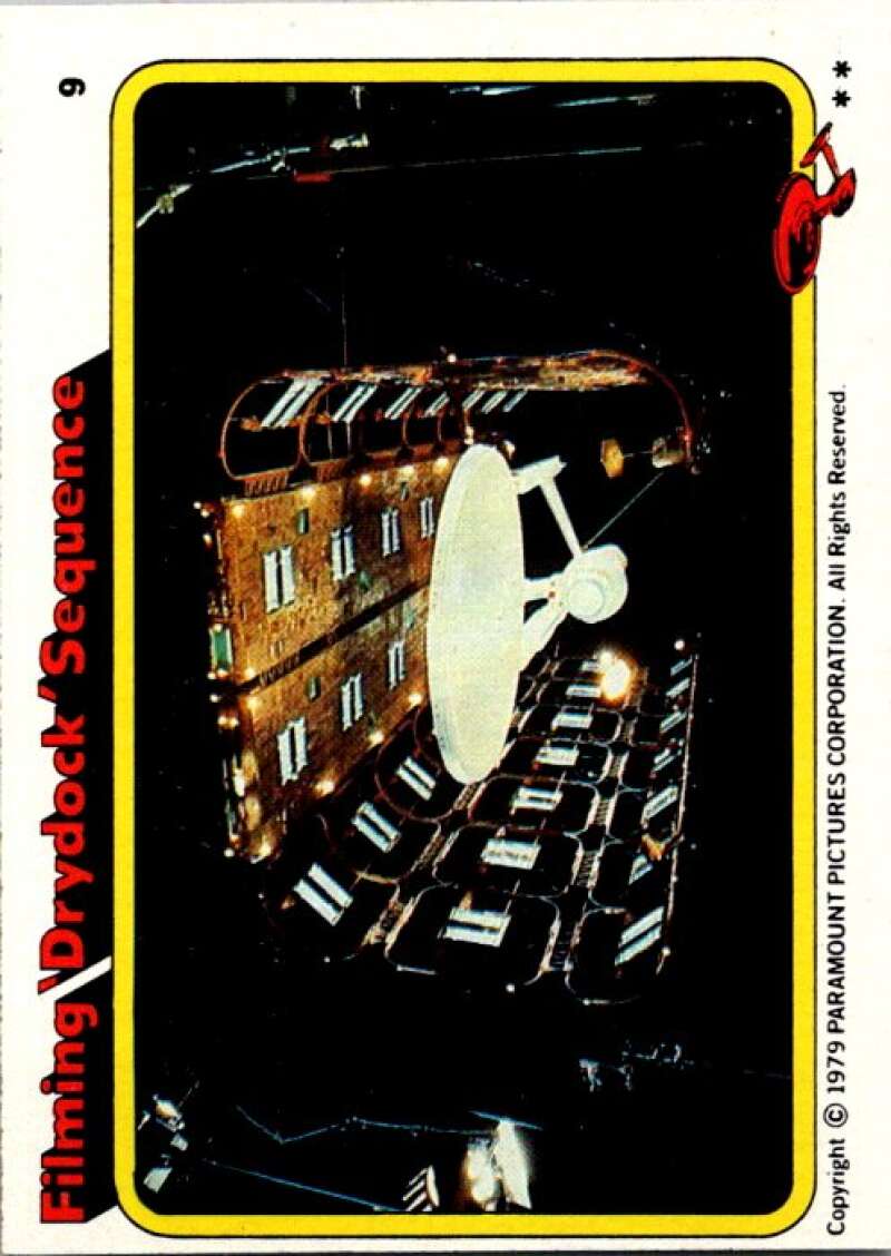 1979 Star Trek The Motion Picture #9 Filming Drydock Sequence V76800 Image 1
