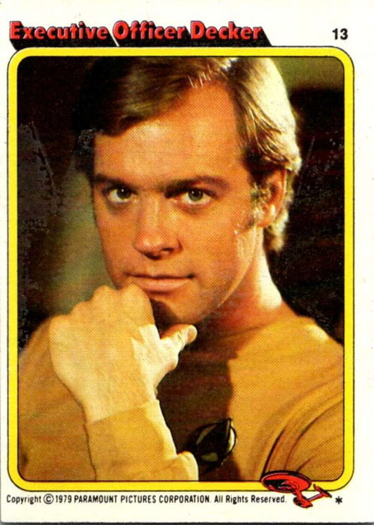 1979 Star Trek The Motion Picture #13 Executive Officer Decker V76808 Image 1