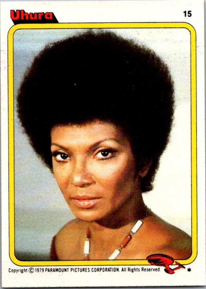 1979 Star Trek The Motion Picture #15 Uhura V76811 Image 1