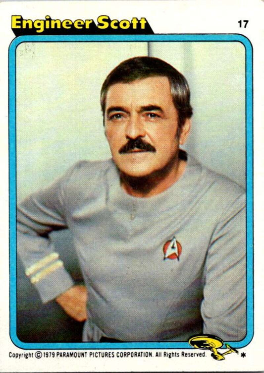 1979 Star Trek The Motion Picture #17 Engineer Scott V76817 Image 1