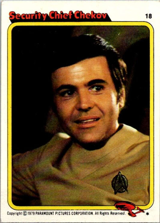 1979 Star Trek The Motion Picture #18 Security Chief Chekov V76820 Image 1