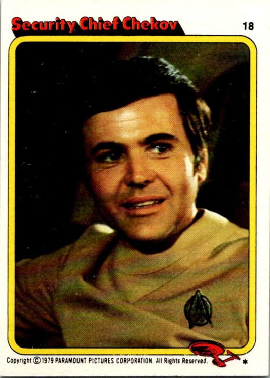 1979 Star Trek The Motion Picture #18 Security Chief Chekov V76821 Image 1