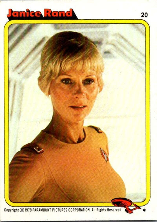 1979 Star Trek The Motion Picture #20 Janice Rand V76824 Image 1