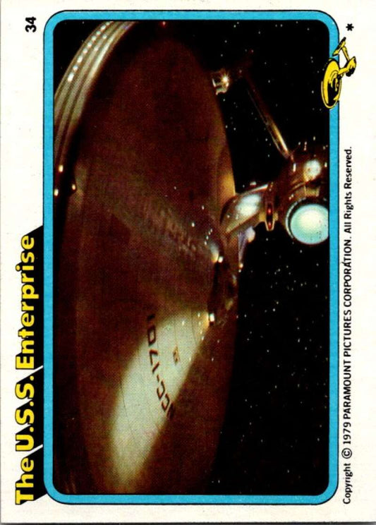 1979 Star Trek The Motion Picture #34 The U.S.S. Enterprise V76856 Image 1