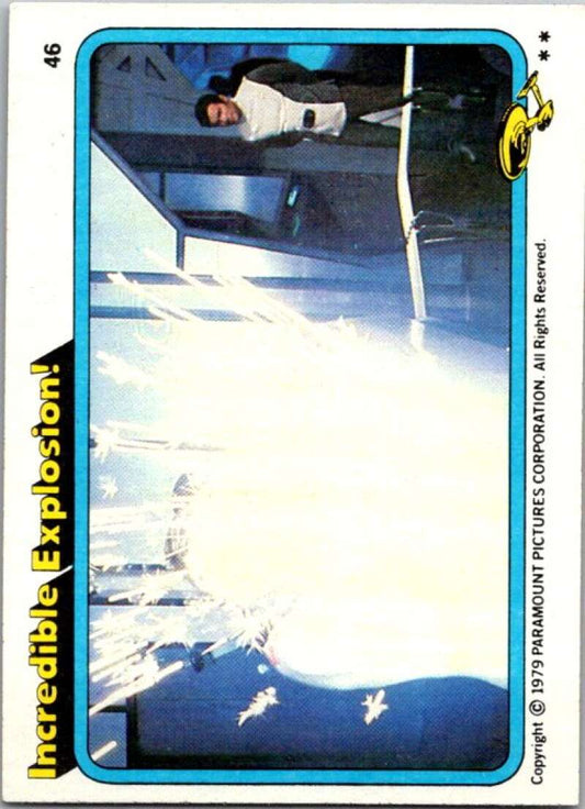 1979 Star Trek The Motion Picture #46 Incredible Explosion V76877 Image 1