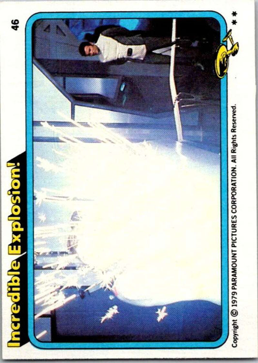 1979 Star Trek The Motion Picture #46 Incredible Explosion V76878 Image 1