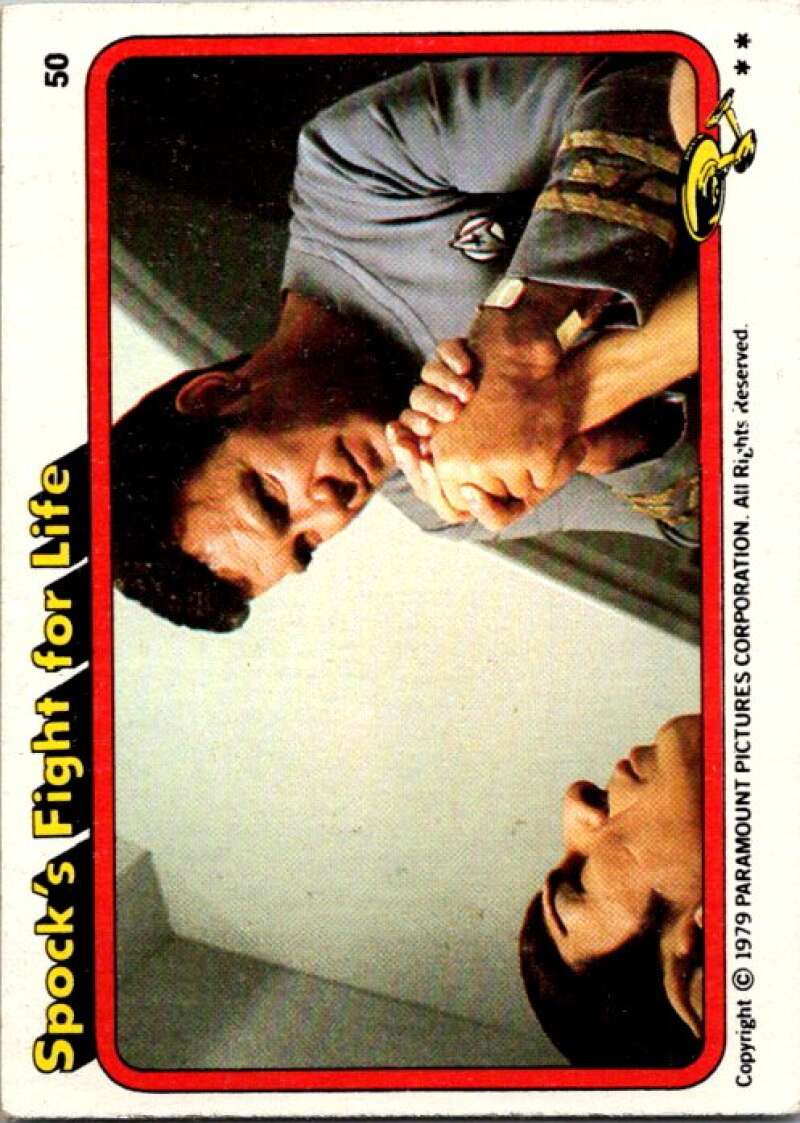 1979 Star Trek The Motion Picture #50 Spock's Fight for Life V76885 Image 1