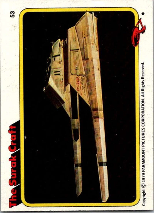 1979 Star Trek The Motion Picture #53 The Surak Craft V76889 Image 1