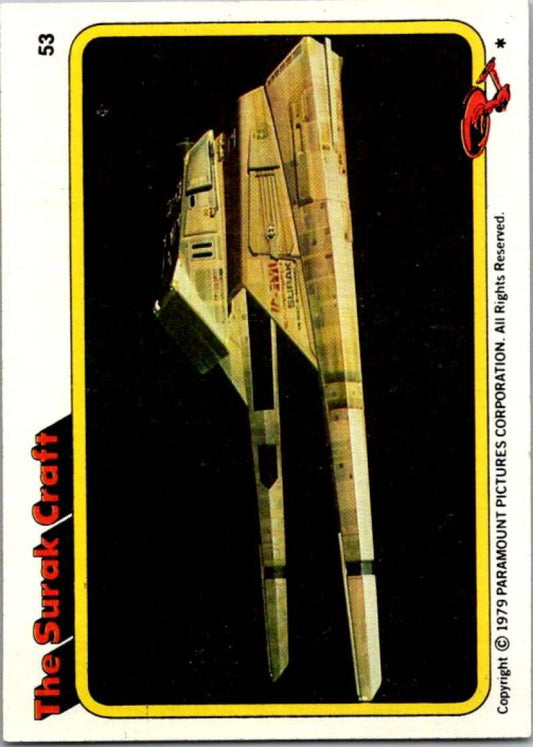 1979 Star Trek The Motion Picture #53 The Surak Craft V76890 Image 1