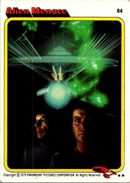 1979 Star Trek The Motion Picture #64 Alien Menace V76911 Image 1