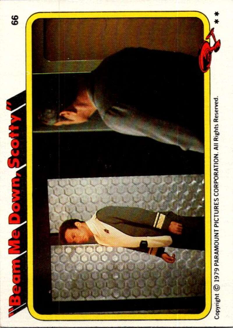 1979 Star Trek The Motion Picture #66 Beam Me Down Scotty V76917 Image 1