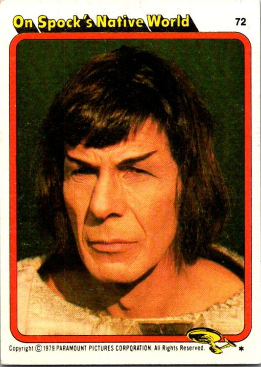 1979 Star Trek The Motion Picture #72 On Spock's Native World V76922 Image 1