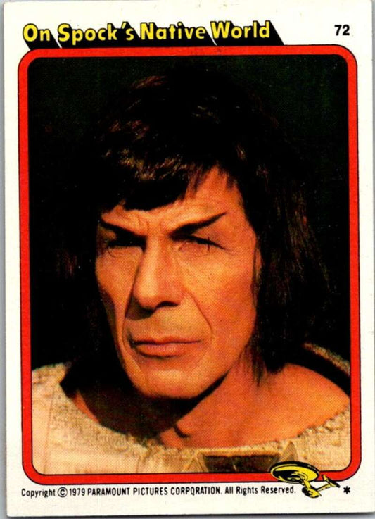 1979 Star Trek The Motion Picture #72 On Spock's Native World V76923 Image 1