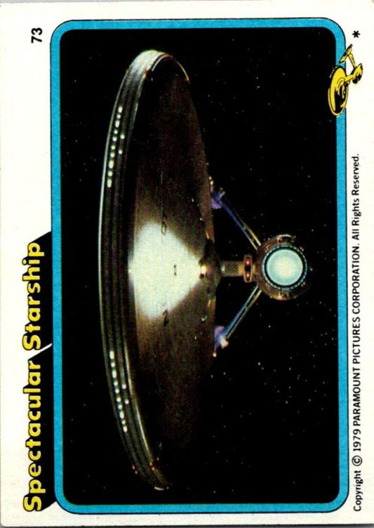 1979 Star Trek The Motion Picture #73 Spectacular Starship V76925 Image 1
