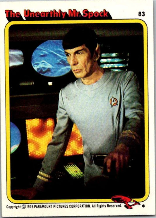 1979 Star Trek The Motion Picture #83 The Unearthly Mr. Spock V76948 Image 1