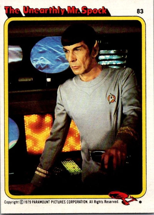 1979 Star Trek The Motion Picture #83 The Unearthly Mr. Spock V76949 Image 1