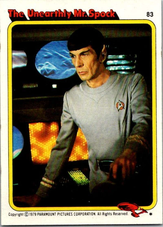 1979 Star Trek The Motion Picture #83 The Unearthly Mr. Spock V76950 Image 1