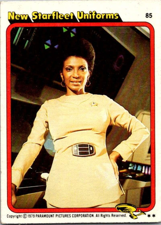 1979 Star Trek The Motion Picture #85 New Starfleet Uniforms V76954 Image 1