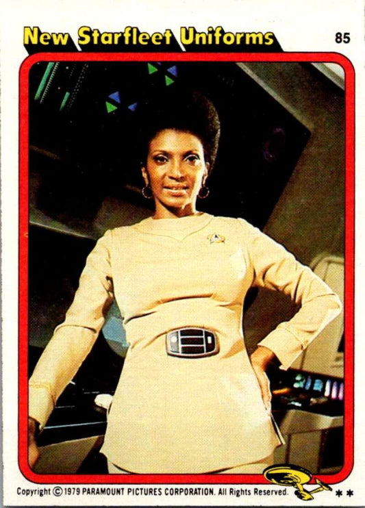 1979 Star Trek The Motion Picture #85 New Starfleet Uniforms V76955 Image 1