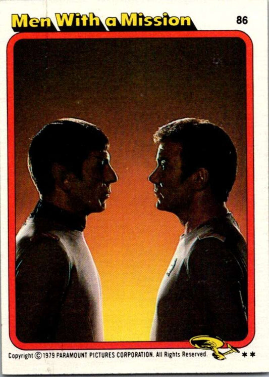 1979 Star Trek The Motion Picture #86 Men With a Mission V76957 Image 1
