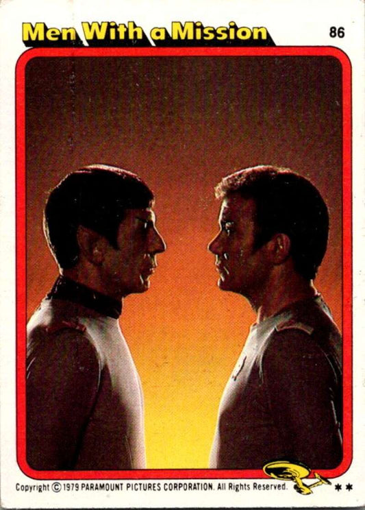 1979 Star Trek The Motion Picture #86 Men With a Mission V76958 Image 1
