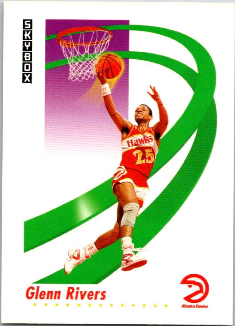 1991-92 SkyBox #7 Doc Rivers Atlanta Hawks V76969 Image 1