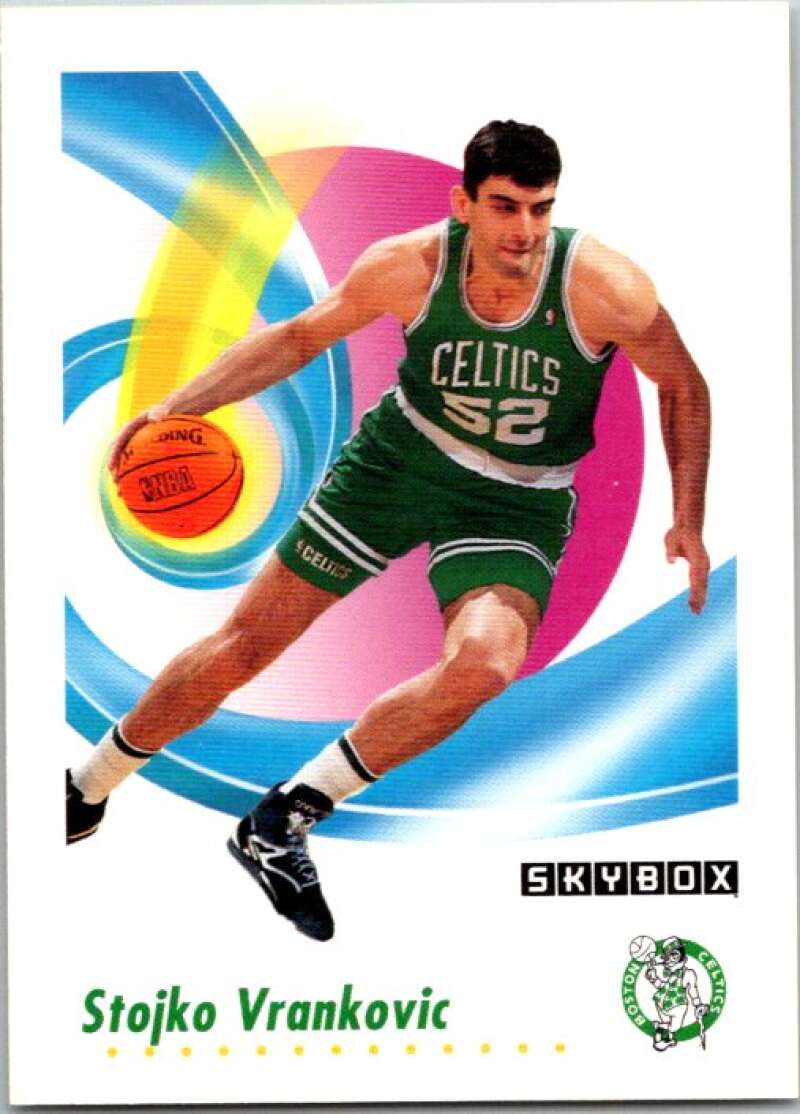 1991-92 SkyBox #22 Stojko Vrankovic Boston Celtics V76979 Image 1
