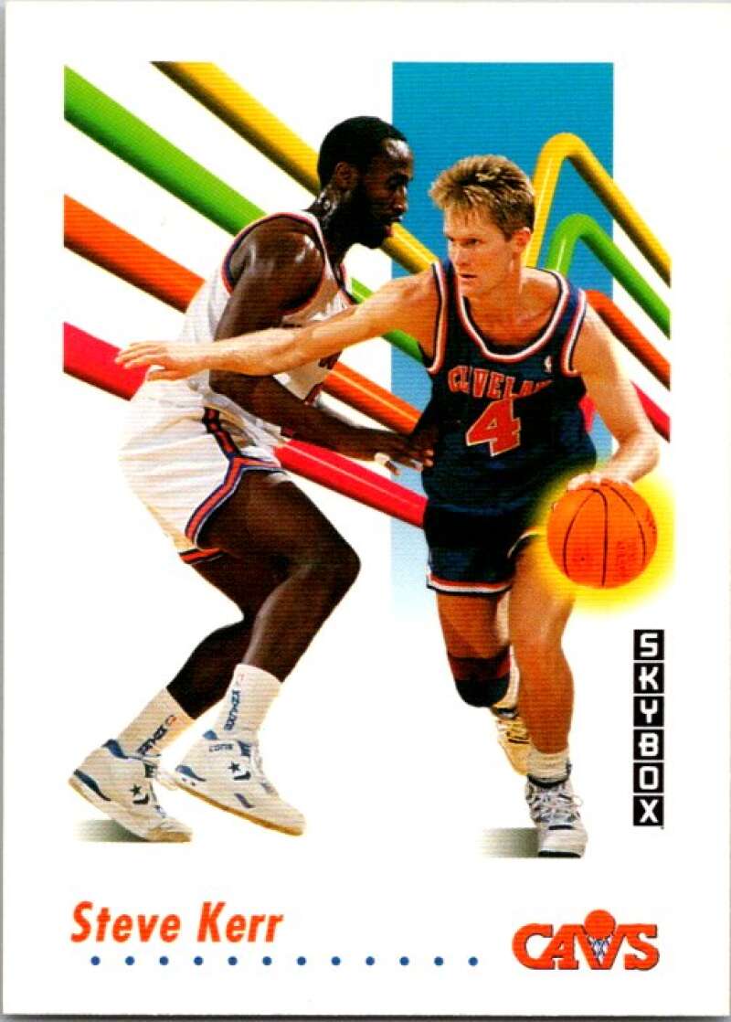 1991-92 SkyBox #50 Steve Kerr Cleveland Cavaliers V76996 Image 1