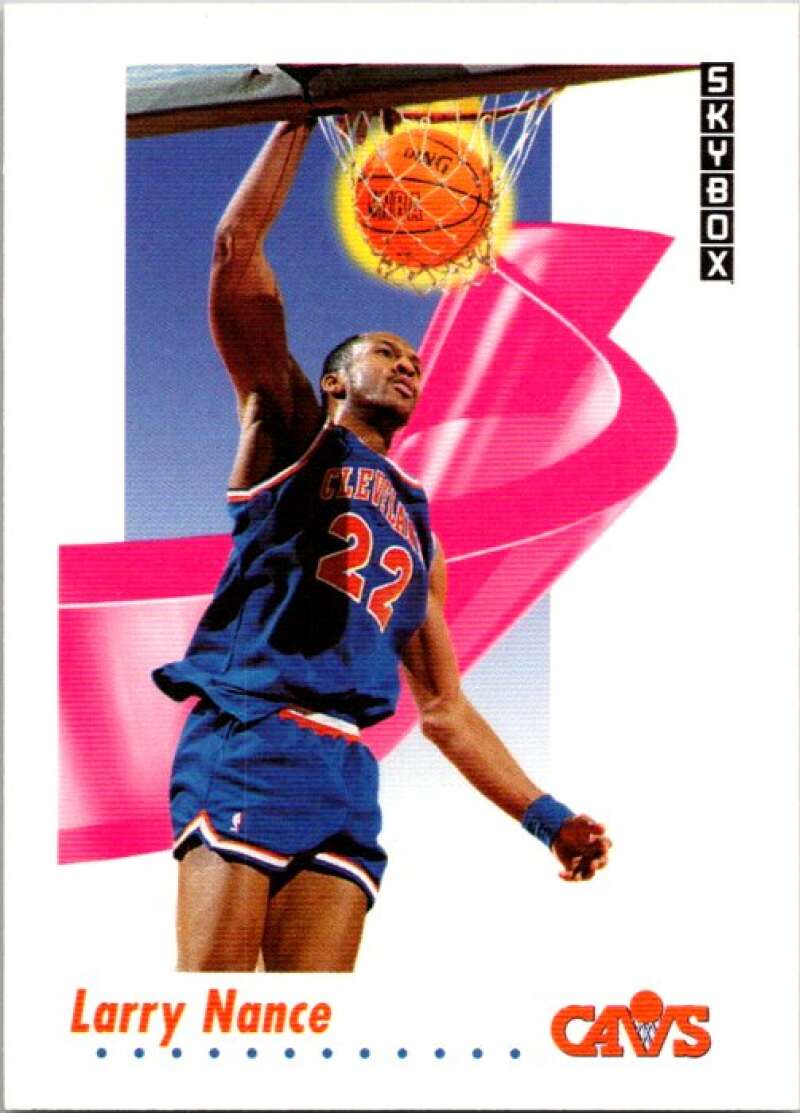 1991-92 SkyBox #52 Larry Nance Cleveland Cavaliers V76997 Image 1