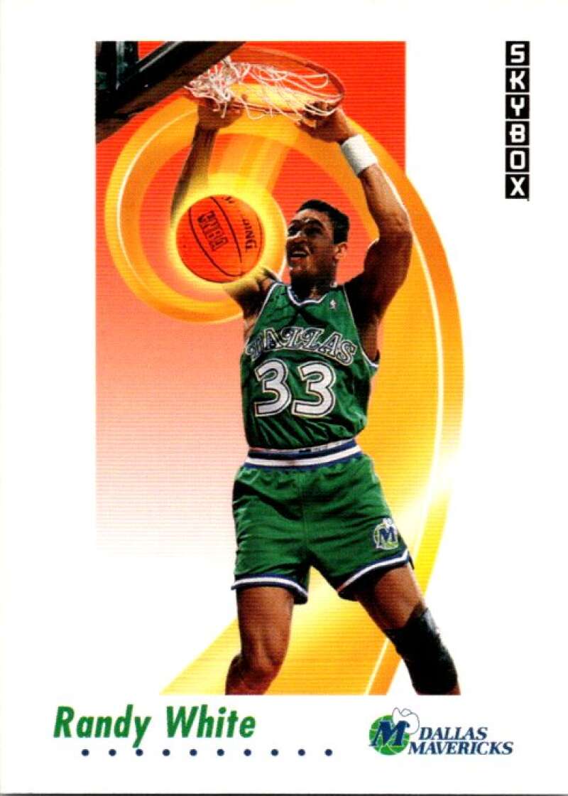 1991-92 SkyBox #65 Randy White Dallas Mavericks V77003 Image 1