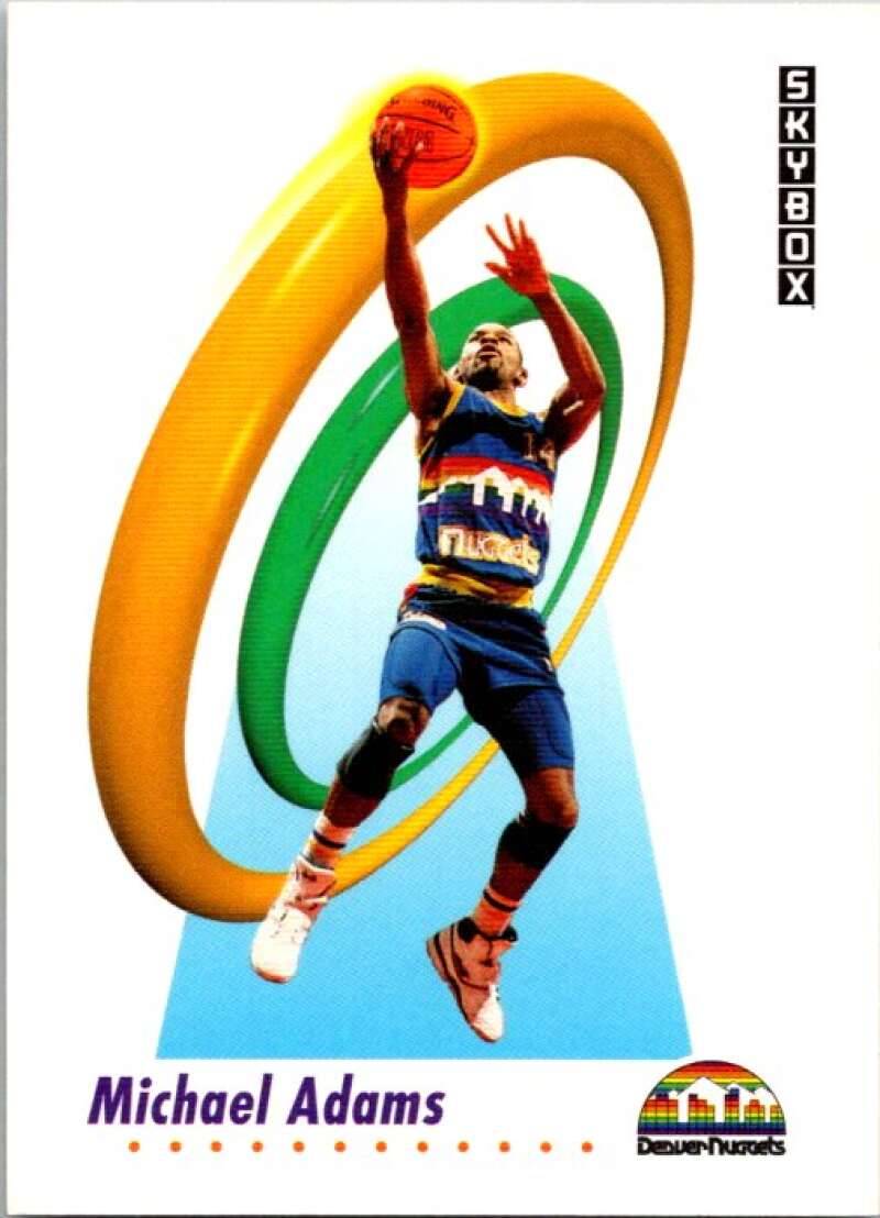 1991-92 SkyBox #67 Michael Adams Denver Nuggets V77005 Image 1