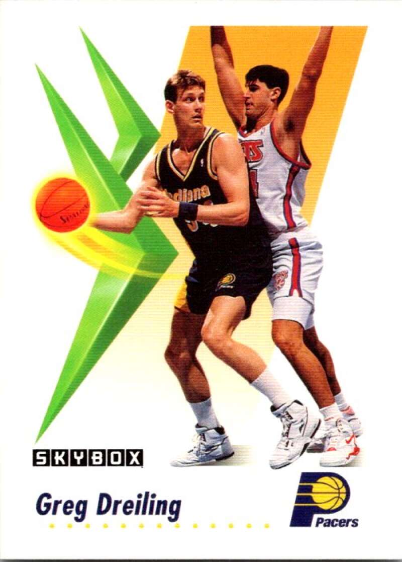 1991-92 SkyBox #111 Greg Dreiling Indiana Pacers V77035 Image 1