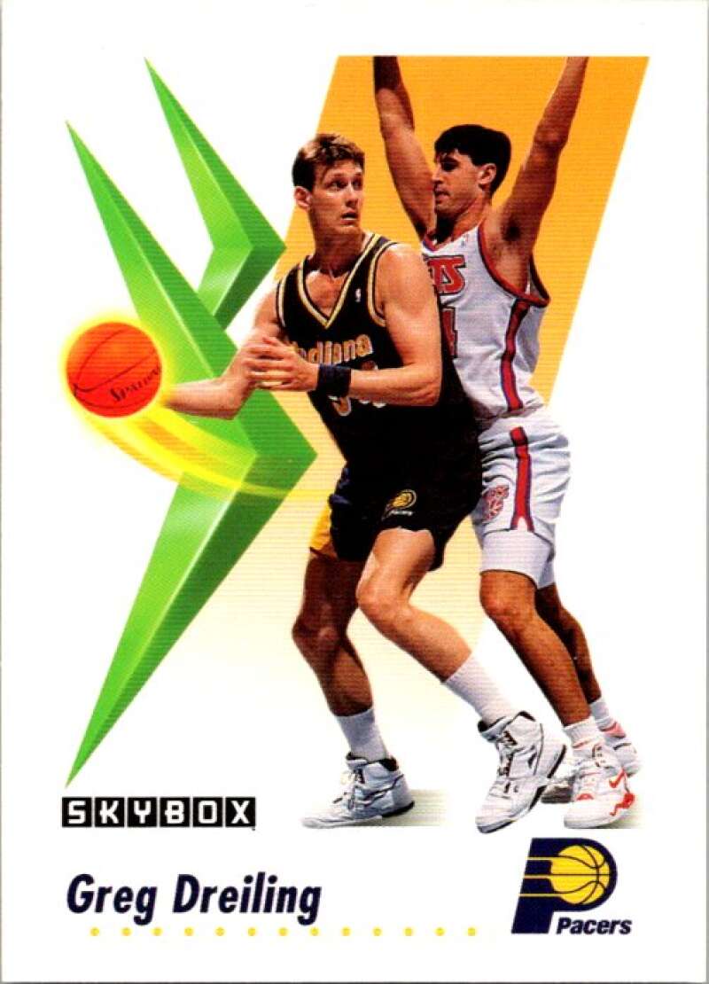 1991-92 SkyBox #111 Greg Dreiling Indiana Pacers V77036 Image 1