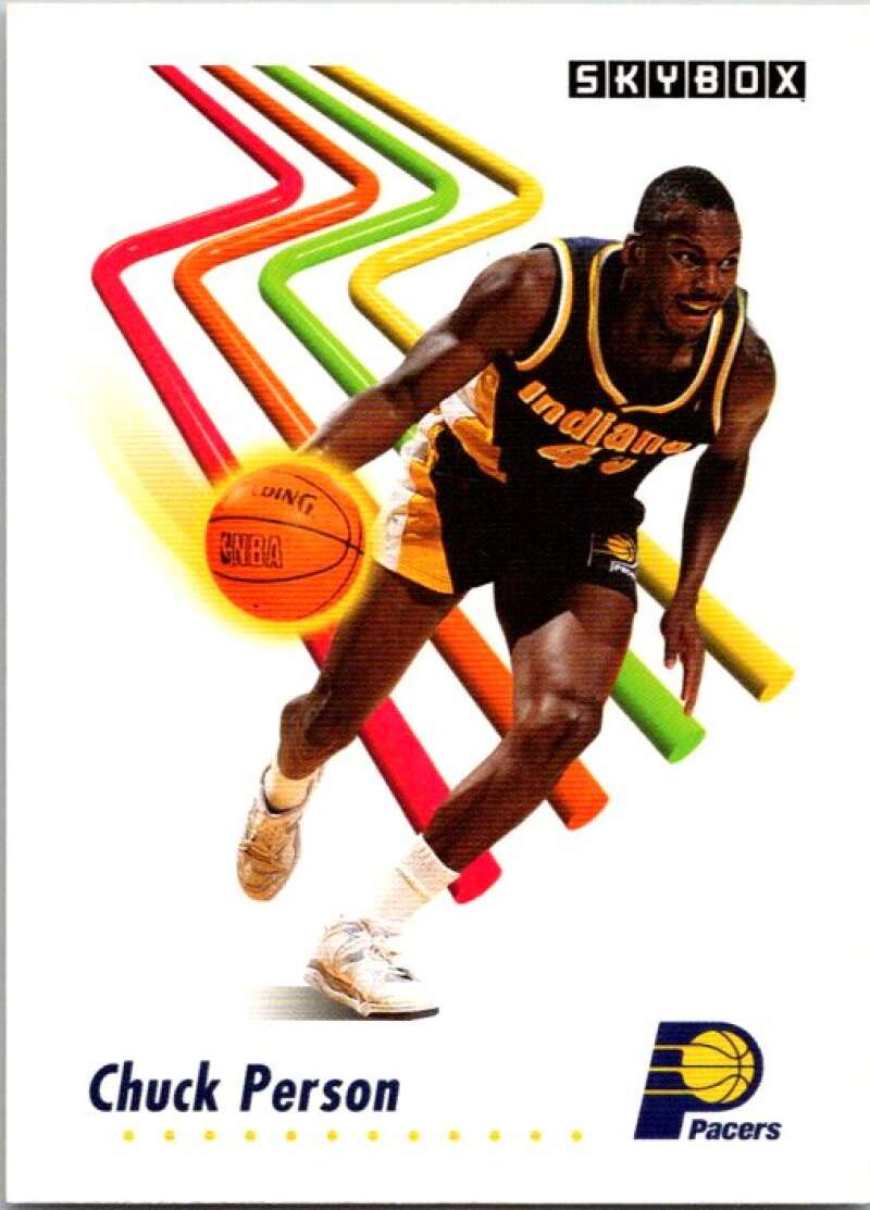 1991-92 SkyBox #115 Chuck Person Indiana Pacers V77042 Image 1