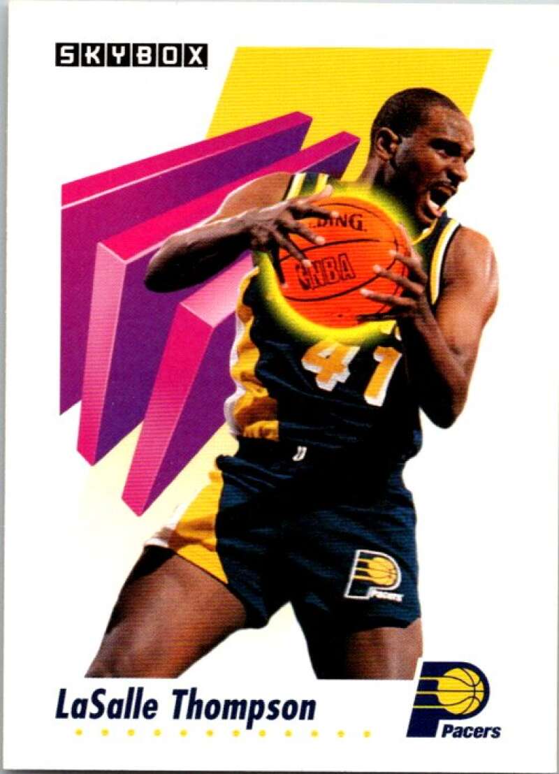 1991-92 SkyBox #119 LaSalle Thompson Indiana Pacers V77048 Image 1