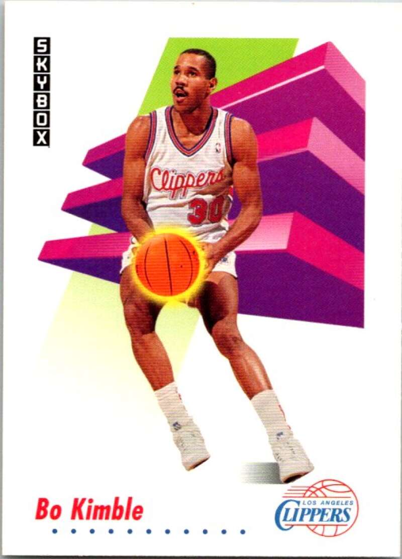1991-92 SkyBox #126 Bo Kimble Los Angeles Clippers V77057 Image 1