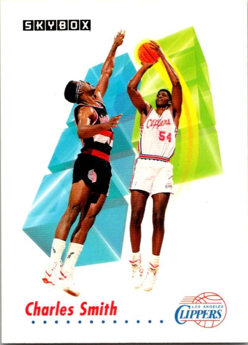 1991-92 SkyBox #131 Charles Smith Los Angeles Clippers V77066 Image 1