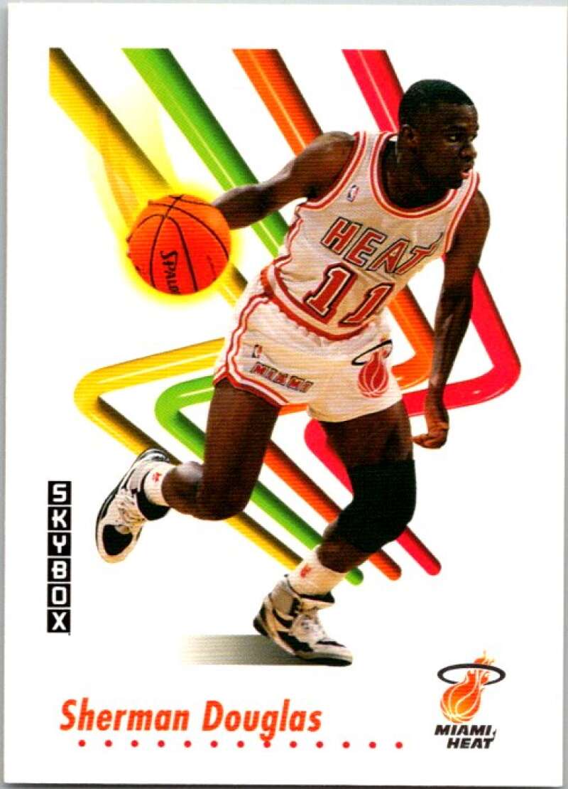 1991-92 SkyBox #147 Sherman Douglas Miami Heat V77090 Image 1