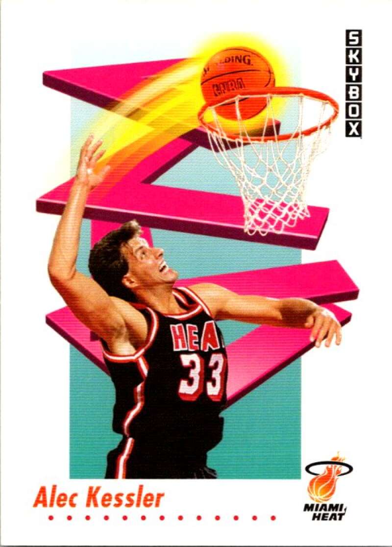 1991-92 SkyBox #149 Alec Kessler Miami Heat V77092 Image 1