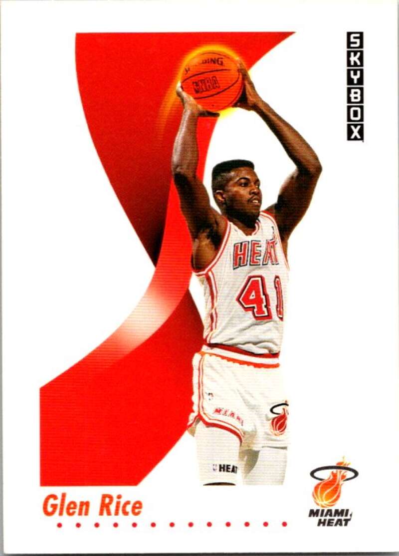 1991-92 SkyBox #151 Glen Rice Miami Heat V77095 Image 1