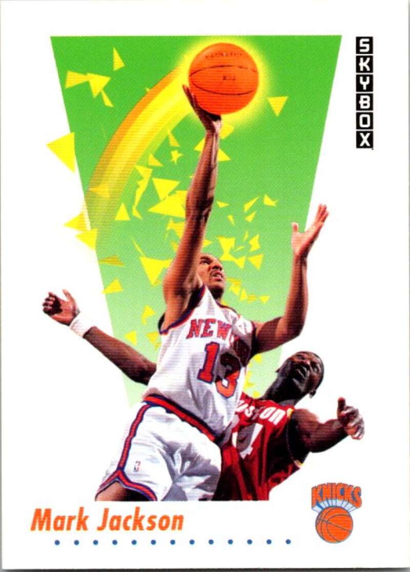 1991-92 SkyBox #190 Mark Jackson New York Knicks V77160 Image 1