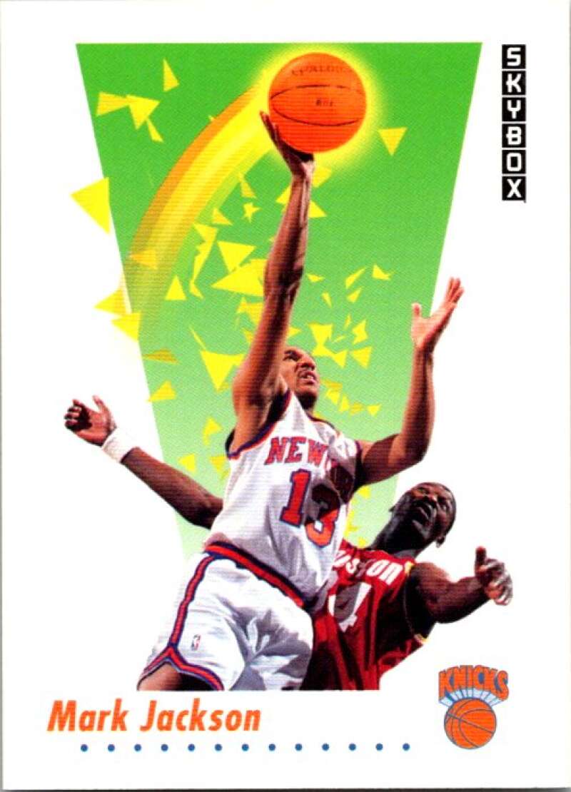 1991-92 SkyBox #190 Mark Jackson New York Knicks V77161 Image 1