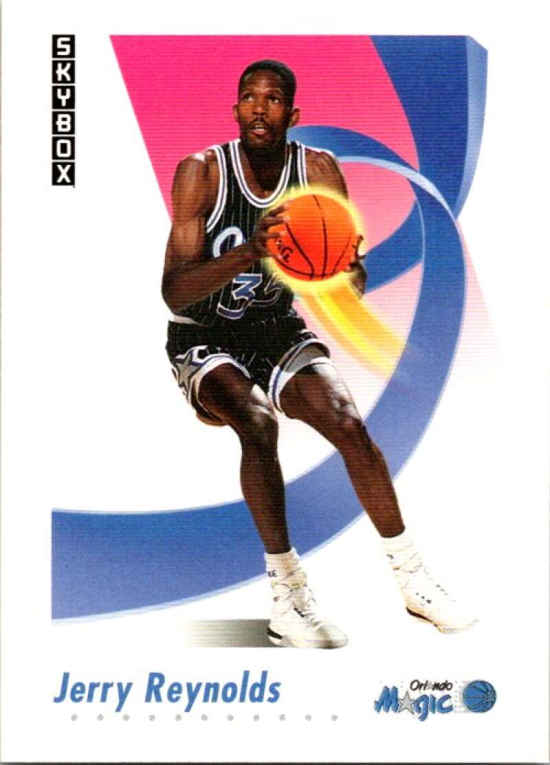 1991-92 SkyBox #204 Jerry Reynolds Orlando Magic V77181 Image 1